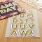 12 Pack: Gold Drop Shadow Alphabet Stickers by Recollections™